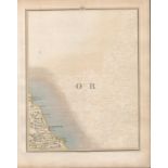Scarborough, Filey, Cayton, Hunmanby,- John Cary’s Antique 1794 Map.