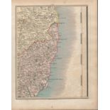 Norfolk Broads & Suffolk Coast- John Cary’s Antique 1794 Map.