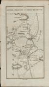 Taylor & Skinner 1777 Road Map Banbridge Lurgan Moira Crumlin Down Antrim.