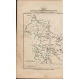 John Cary’s 1791 Copper Engraved Map Buckinghamshire & Cambridgeshire