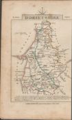 John Cary’s 1791 Copper Engraved Map Devonshire & Dorsetshire.