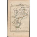 John Cary’s 1791 Engraved Map Bedfordshire & Berkshire.