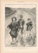 Studies Of Ireland Children with Turf to Pay School Fees Cork 1888