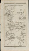 Taylor & Skinner 1777 Ireland Road Map Downpatrick Antrim Lisburn Crumlin.