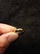 New! Italian Made 9K Yellow Gold Band Ring