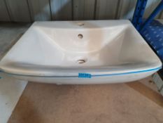 Ideal Standard Ceramic Bathroom Sink. Appears New& Unused