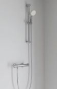 Grohe Grohtherm 800 Exposed thermostatic Bar Shower System With Large Mulifunction Handset, Chrome..