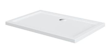 1200x800mm Large Stone Resin Shower Tray. Appears Unused.
