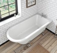 Orchard Dulwich freestanding single ended bath 1710 x 780. No Feet
