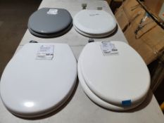 4 x Mixed Toilet Seats.