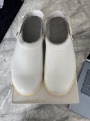 White Safety Shoes Size 6 Used