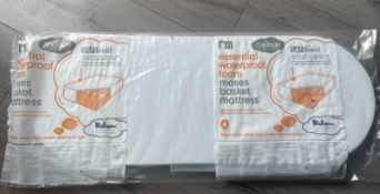 Moses basket mattress Brand New 75cm x 28cm Mothercare