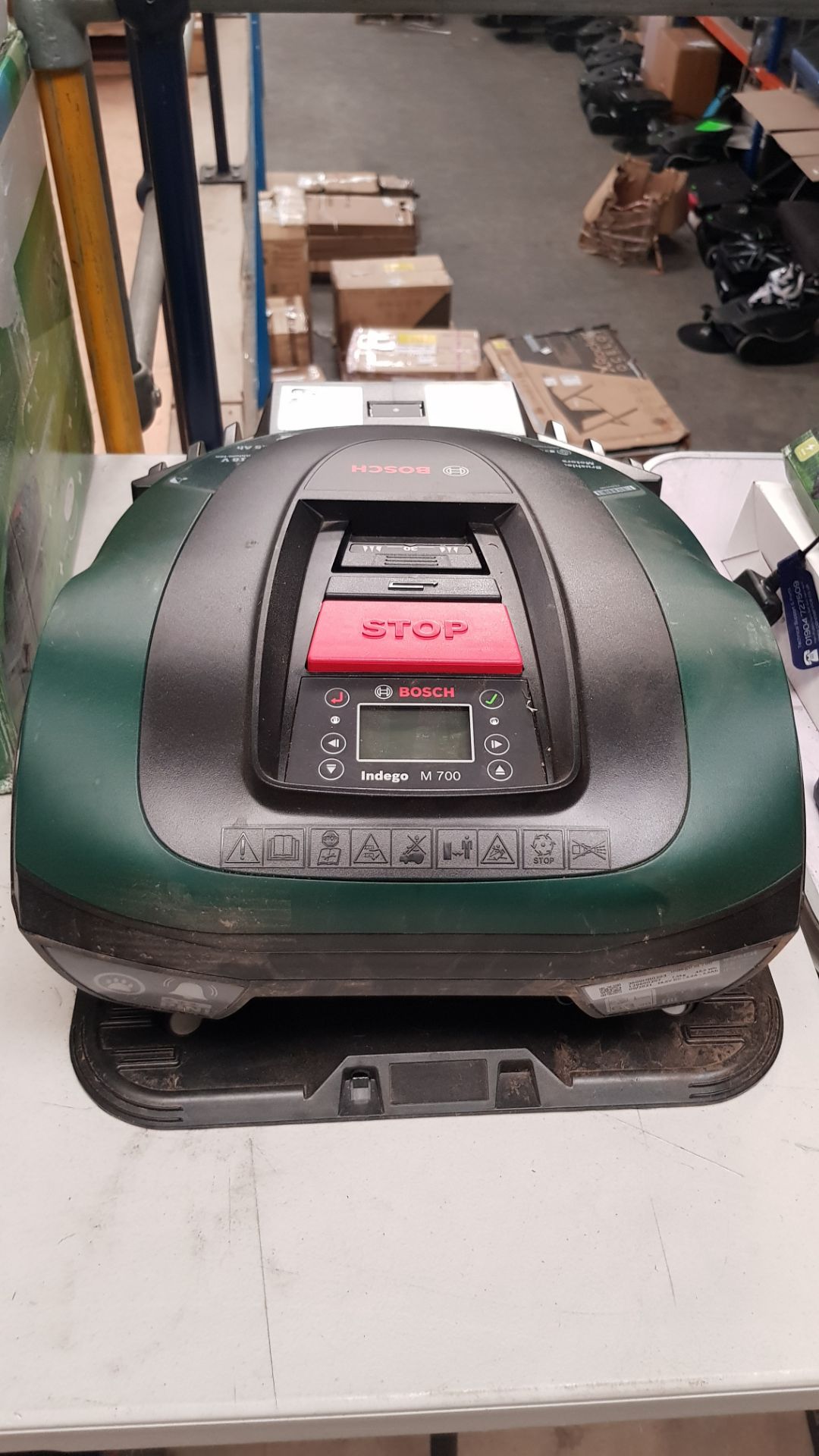 (2/Mez) RRP £900. Bosch Indego S+ 500 Cordless Robotic Lawnmower. Connected Robotic Lawnmower For... - Image 12 of 20