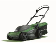 (46/Mez/P6) Lot RRP £228. 2x Powerbase Items. 1x 37cm 1600W Electric Rotary Lawn Mower RRP £99. 1...