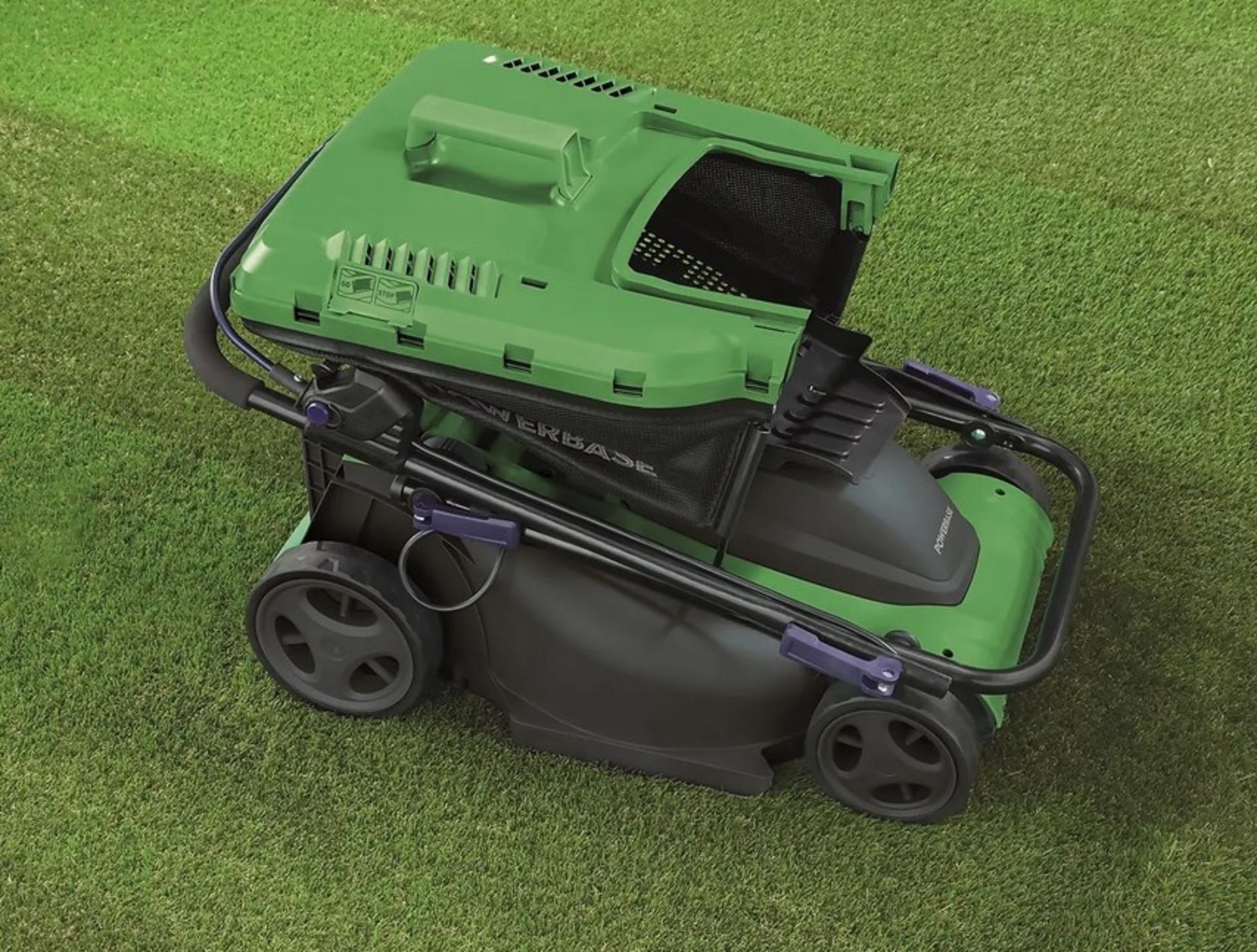 (46/Mez/P6) Lot RRP £228. 2x Powerbase Items. 1x 37cm 1600W Electric Rotary Lawn Mower RRP £99. 1... - Image 3 of 8