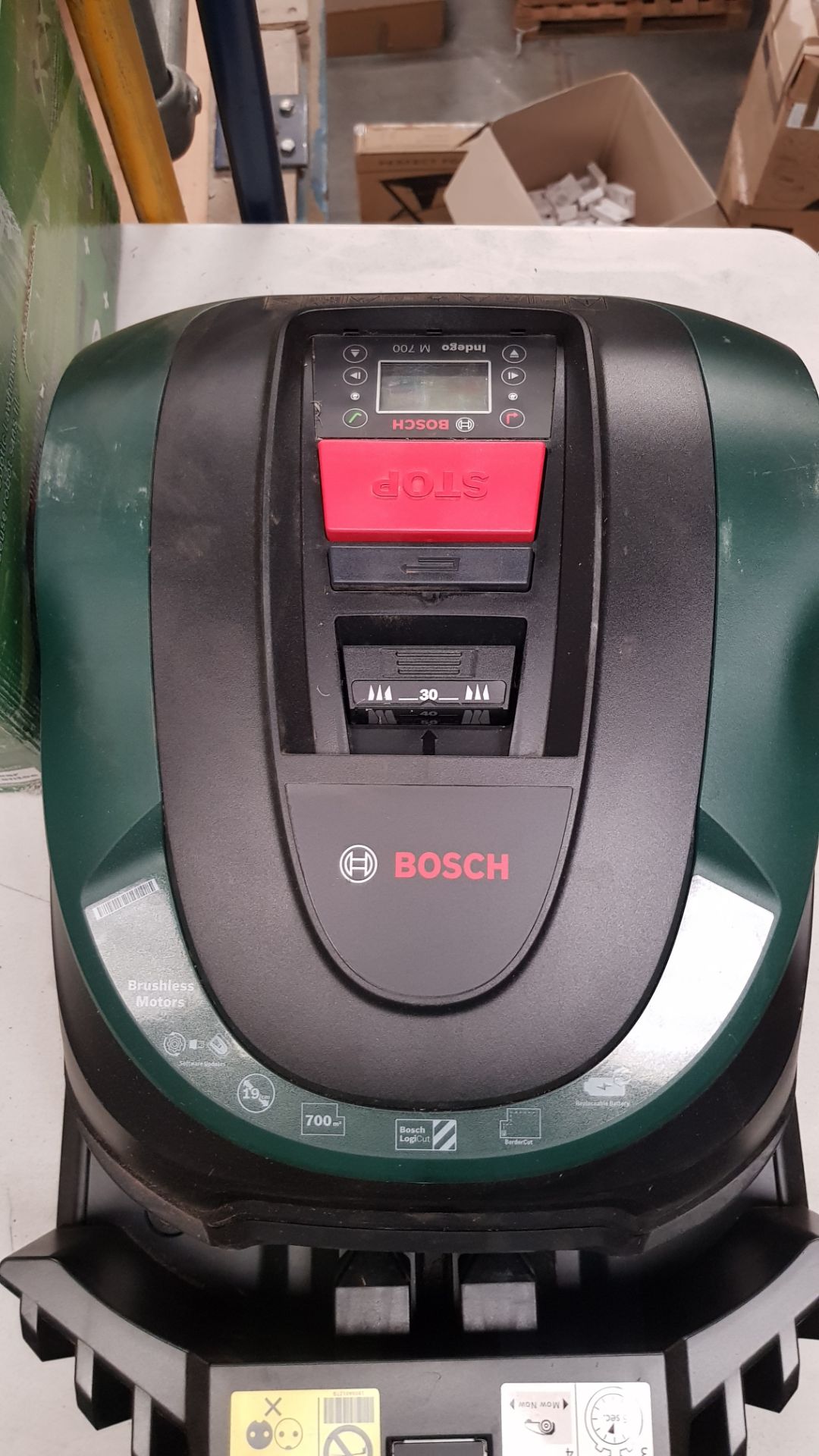 (2/Mez) RRP £900. Bosch Indego S+ 500 Cordless Robotic Lawnmower. Connected Robotic Lawnmower For... - Image 11 of 20