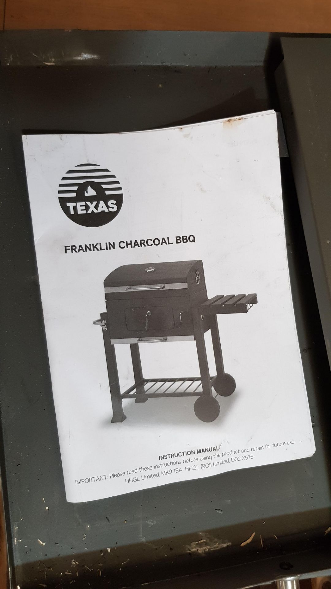 (218/Mez/P) Lot RRP £260. 2x BBQ. 1x Texas Franklin Charcoal BBQ RRP £180 (Used, Unsure If Comple... - Image 4 of 16
