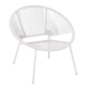 (170/Mez) Lot RRP £100. 2x Acapulco Garden Chair Grey RRP £50 Each. Stackable For Easy Storage. C...
