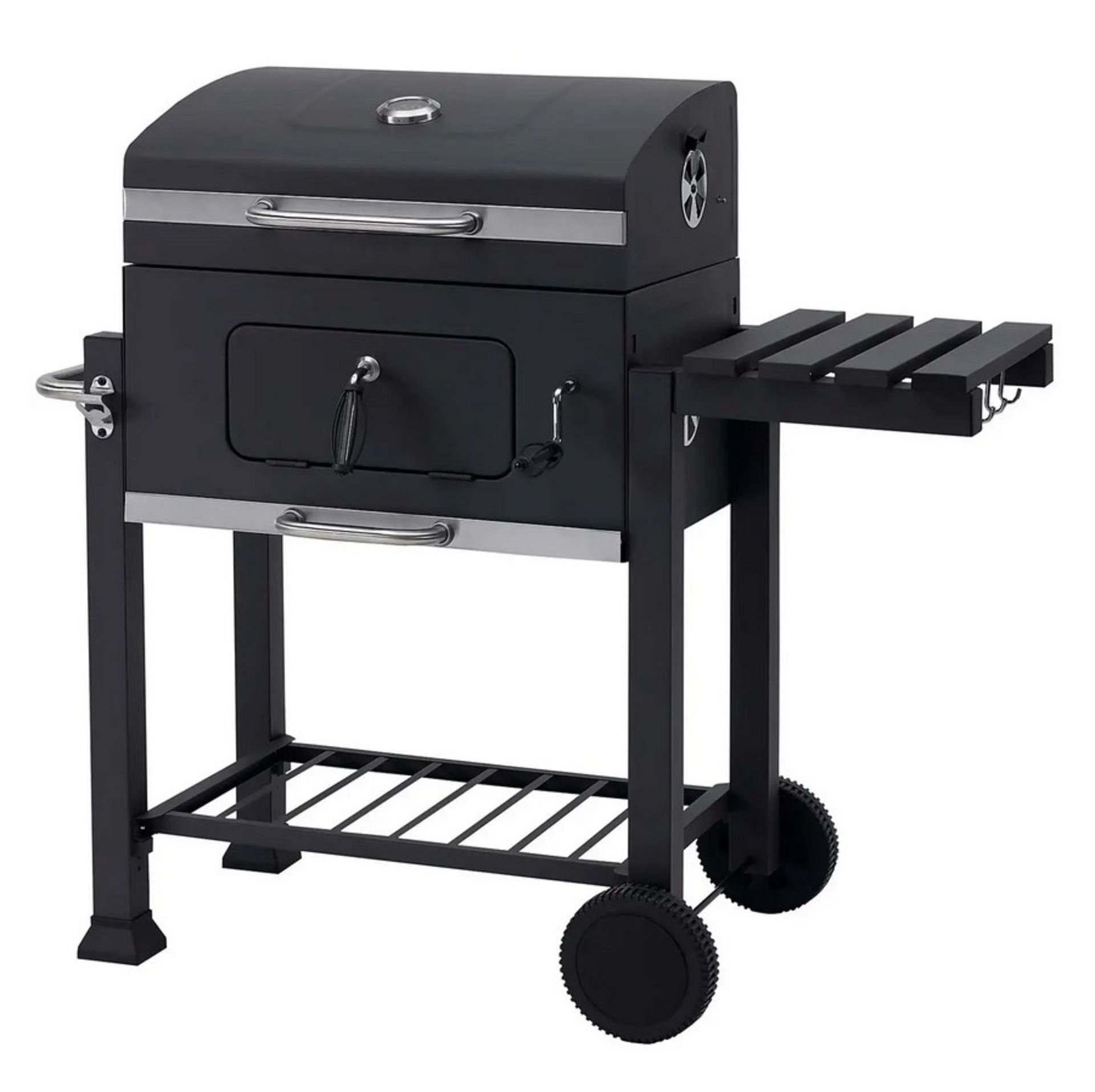 (58/Mez/P2) RRP £180. Texas Franklin Charcoal BBQ. Grid In Grid System For Easy Removal Of Centra... - Image 2 of 6