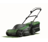 (41/Mez/P8) Lot RRP £198. 2x Powerbase 37cm 1600W Electric Rotary Lawn Mower RRP £99 Each.