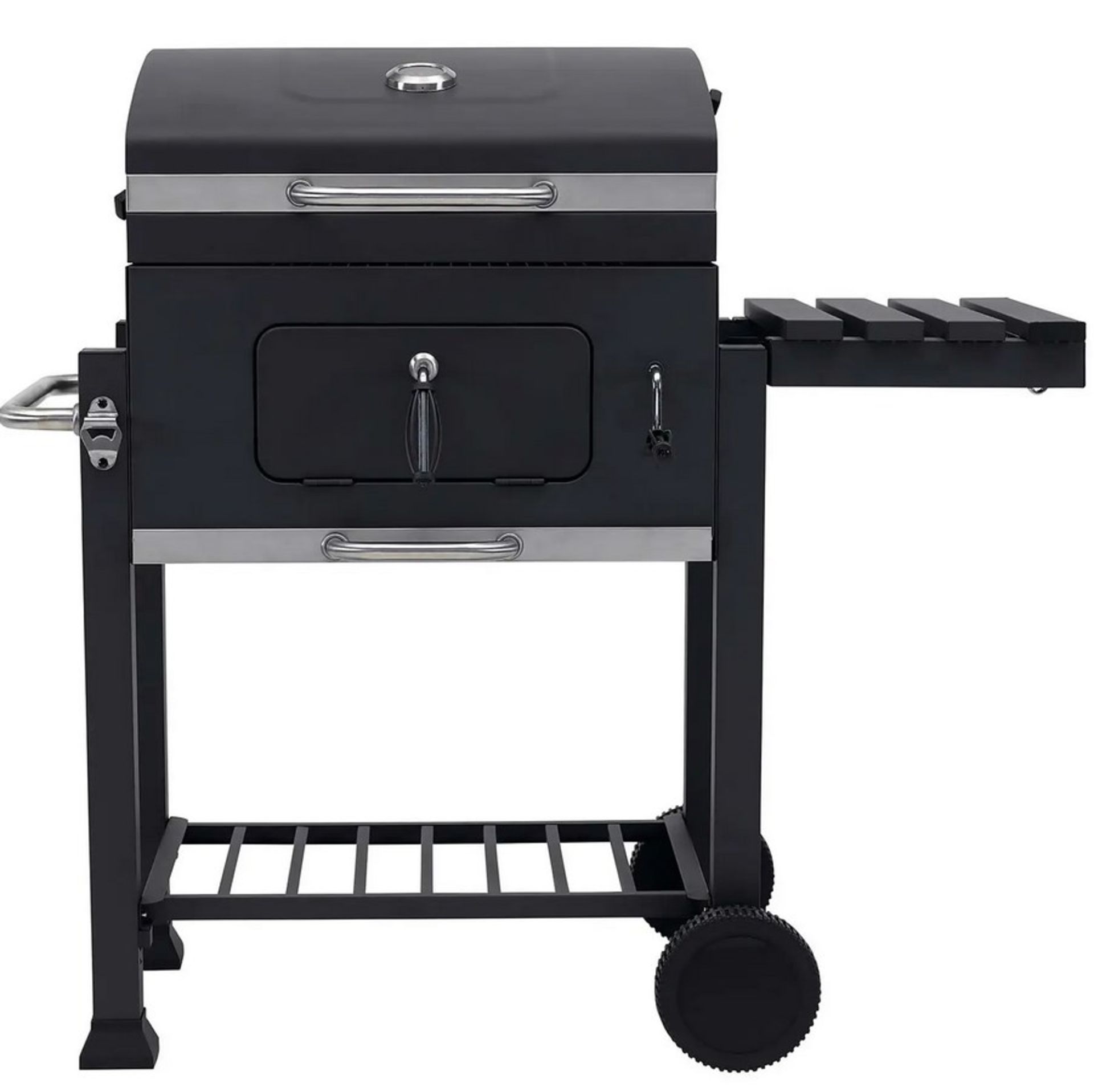 (59/Mez/P2) RRP £180. Texas Franklin Charcoal BBQ. Grid In Grid System For Easy Removal Of Centra... - Image 3 of 6