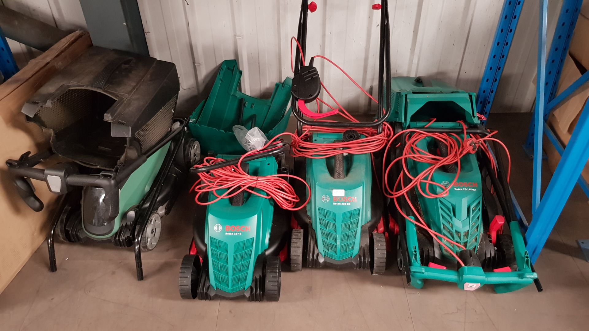 (115/Mez/1G) Lot RRP £791 When Complete. 6x Lawnmowers. 1x Bosch Rotak 37-14 Ergo Rotary RRP £139... - Image 9 of 11