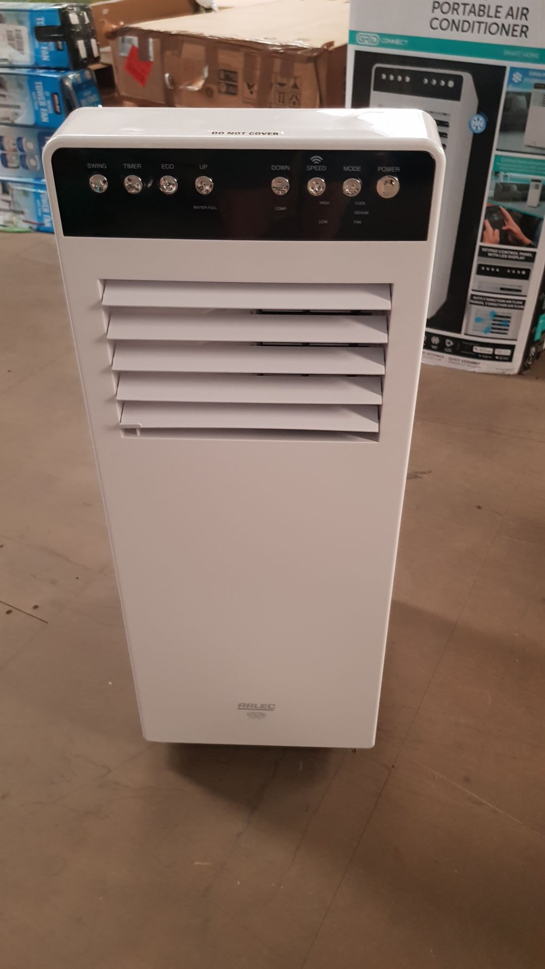 (3/Mez) RRP £500. Arlec 12000 BTU Smart Portable Air Conditioner Wifi. Powerful 12000 Btu Air Con... - Image 7 of 10