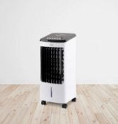 (64/Mez/P17) RRP £80. Arlec 3.5Litre 3 In 1 Mobile Cooler. Cooler, Fan & Humidifier Unit. Large...