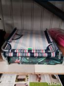 (112/Mez/1E) Lot RRP £98. 2x Laguna Sun Loungers RRP £49 Each. (1x Palm 1x Striped).