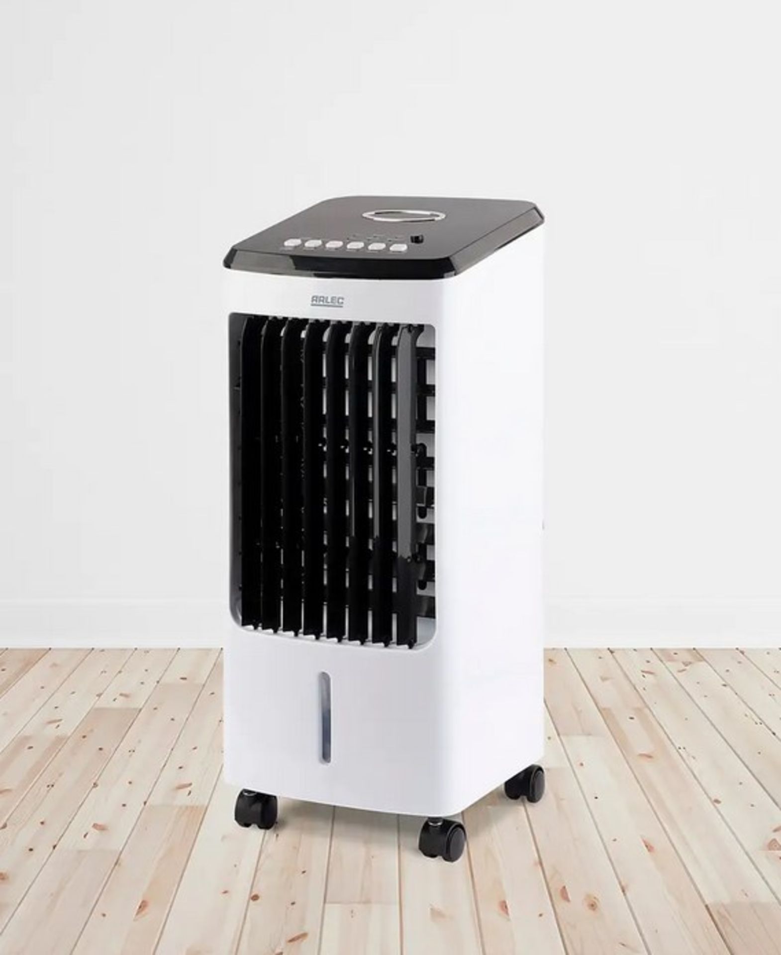 (74/Mez/P17) RRP £80. Arlec 3.5Litre 3 In 1 Mobile Cooler. Cooler, Fan & Humidifier Unit. Large...