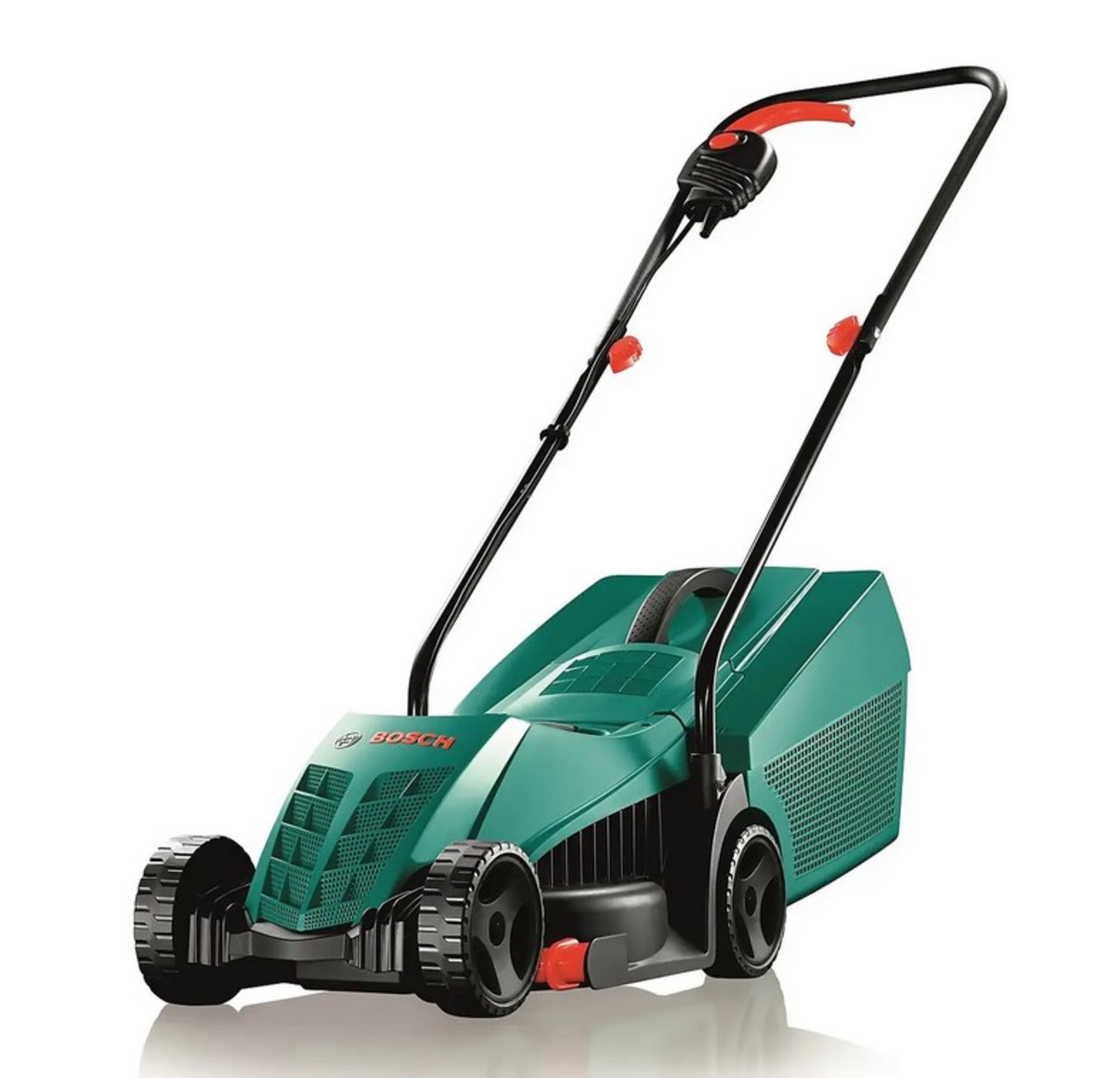 (47/Mez/P7) Lot RRP £184. 2x Items. 1x Bosch Rotak 32-12 Corded Lawn Mower RRP £85. 1x Powerbase... - Image 2 of 8