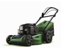 (9/Mez) RRP £379. Powerbase 46cm Self Propelled Lawnmower With Briggs & Stratton 475isi Key Start...