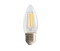 50 x Luceco lcd27 W4 °F47-le Plastic Filament Flame LED Light Bulb 4 W E27 White [Ene