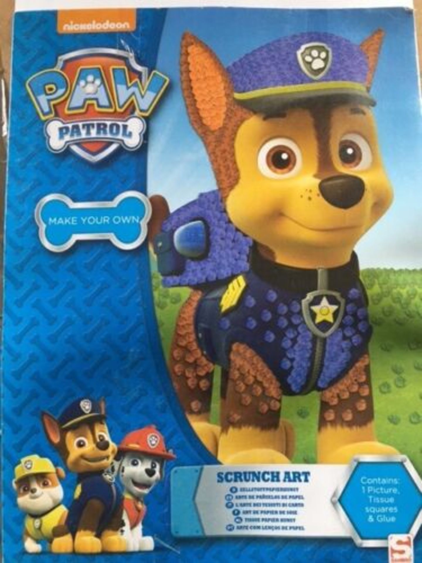 50 x Paw Patrol Nickelodeon Make Your Own Scrunch Art