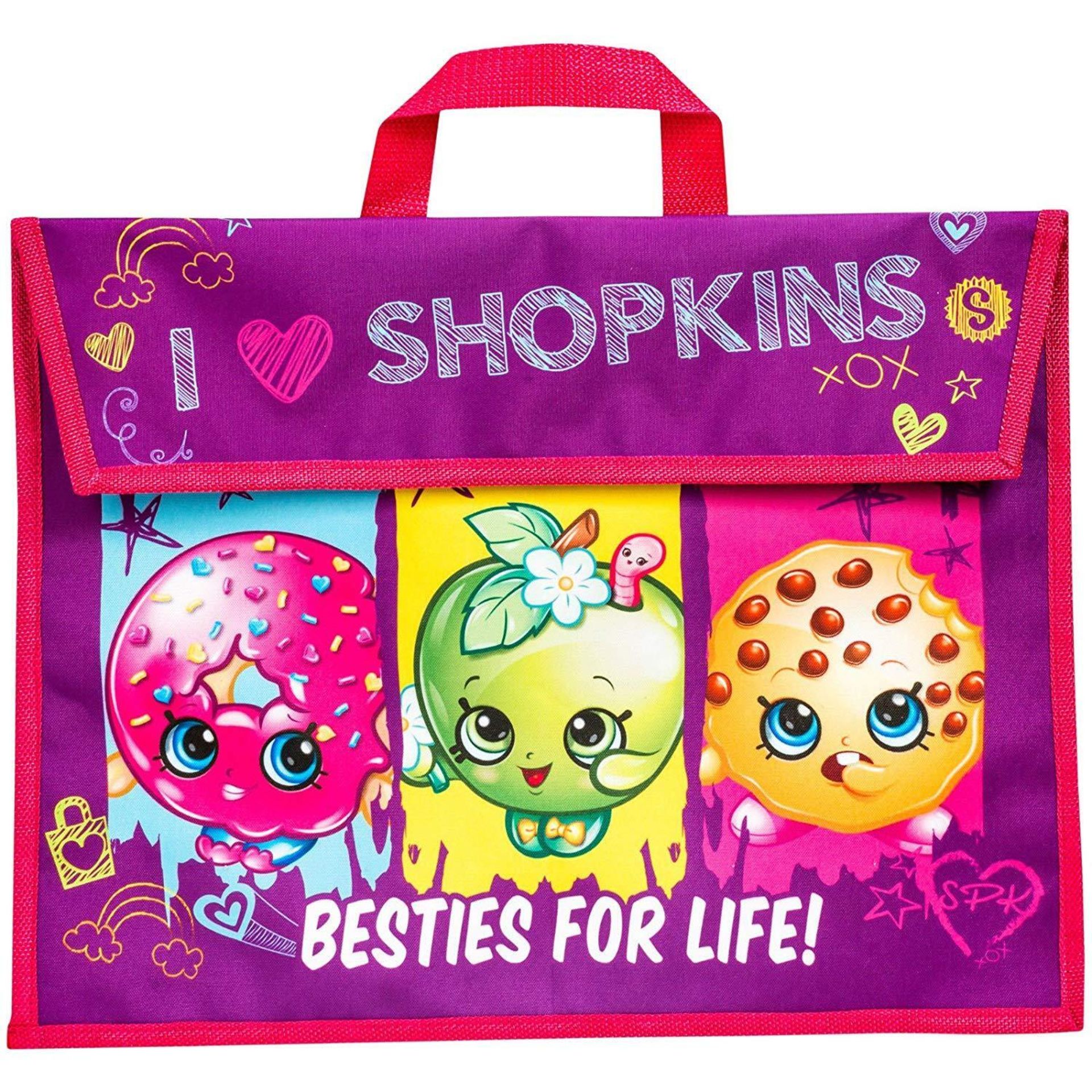 18 x bags Shopkins book bag 37.6 x 30 x 1 cm Perfect for school