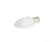50 x Fusion 7W BC Non Dimmable Low Energy Candle Lamp 2700K B22 Warm White