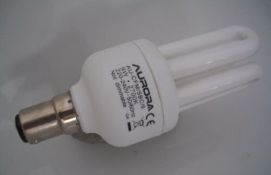 30 x Energy Saving 9W Mini Compact Bulb Small Bayonet 75% less Elec 10,000 hrs