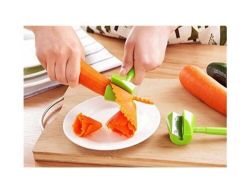 50 x Green Spiraliser Carrots Cucumber Curler Decorative Platter Plastic Flower