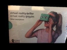 20 x Virtual Reality Goggles for Smart Phone Cardboard Green