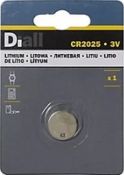 50 x Diall 3v Cr2025 Lithium Batteries - RRP 2.98 ea