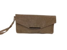 10 X New Packaged Gilttery Clutch Bags - RRP 14.99 ea