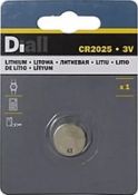 100 x Diall 3v Cr2025 Lithium Batteries - RRP 2.98 ea