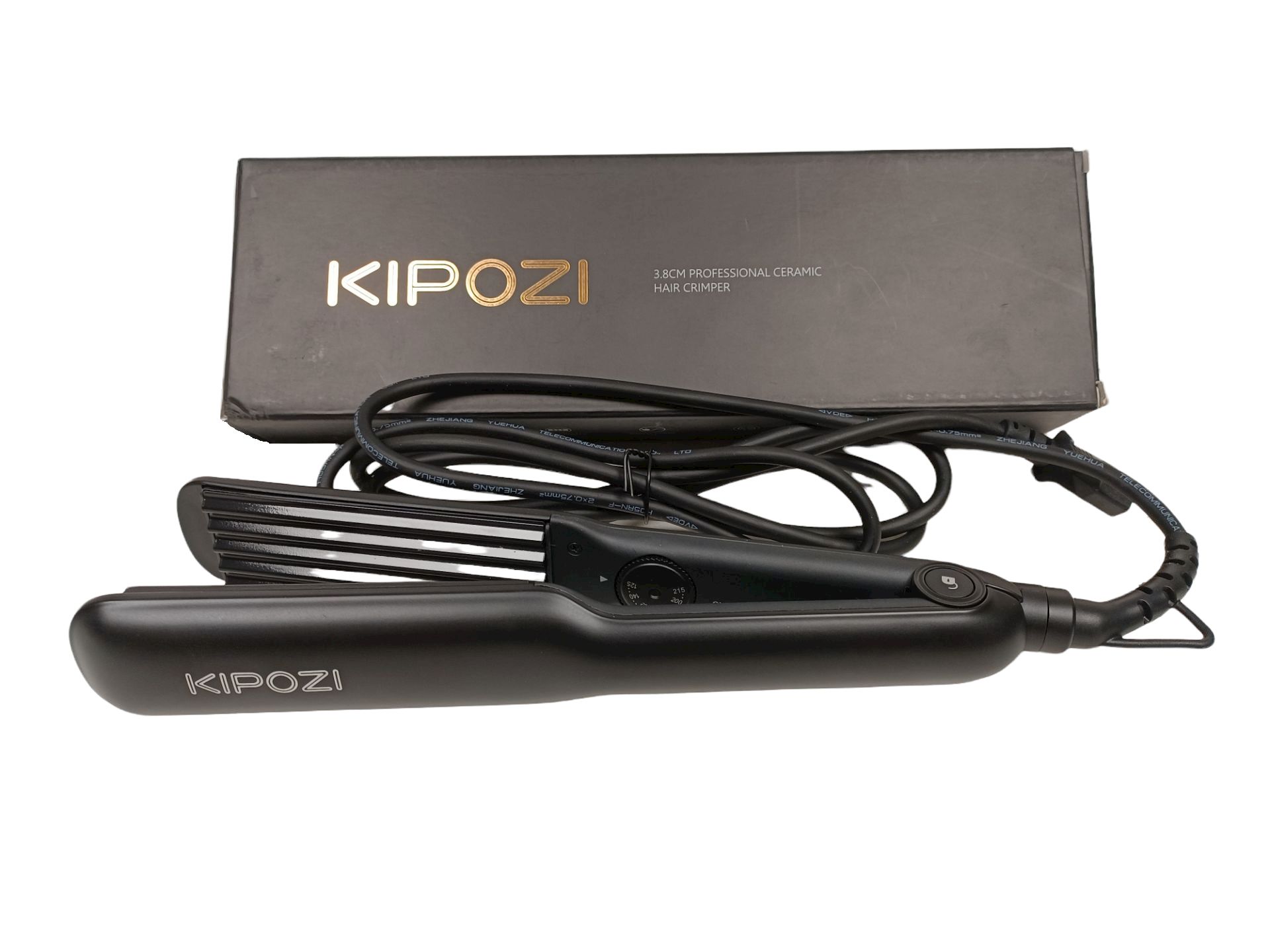 3 x KIPOZI Professional Hair Crimper Iron - RRP 29.99 ea
