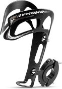 IVMONO Bicycle Lightweight Aluminum Water Bottle Cage (Black/Silver)