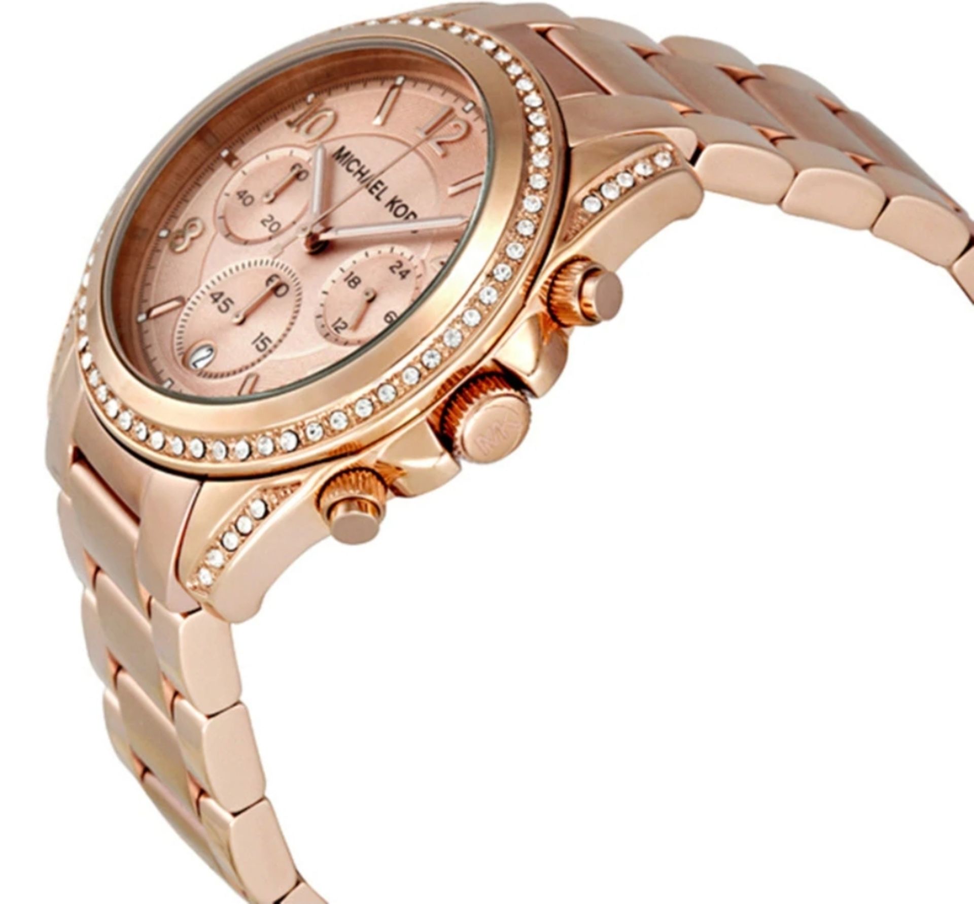 Michael Kors MK5263 Ladies Blair Chronograph Watch - Image 9 of 10