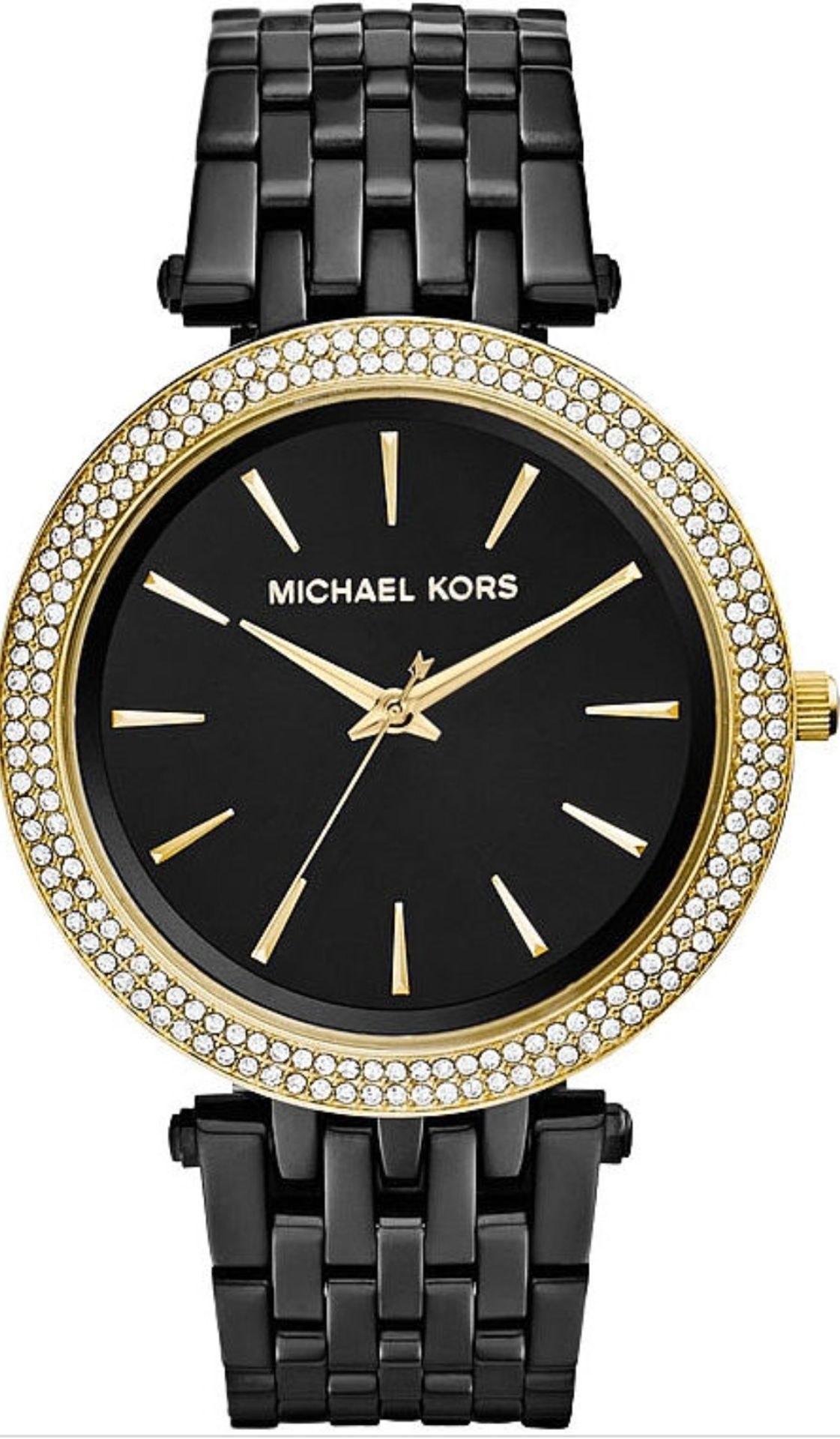 Michael Kors MK3322 Darci Gold & Black Stainless Steel Ladies Watch - Image 3 of 8