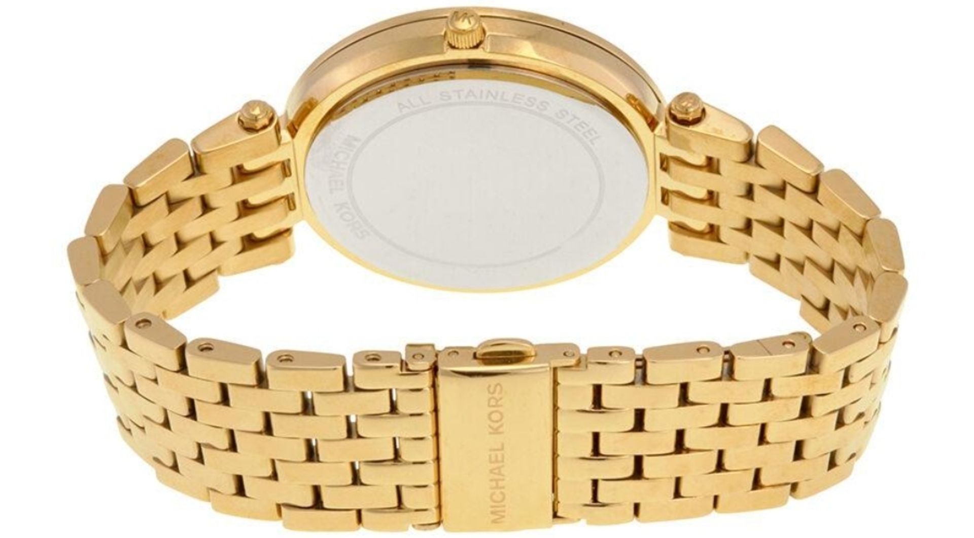 Michael Kors MK3398 Darci Gold Tone Stainless Steel Ladies Watch - Image 6 of 7