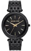 Michael Kors MK3337 Ladies Black Darci Quartz Watch