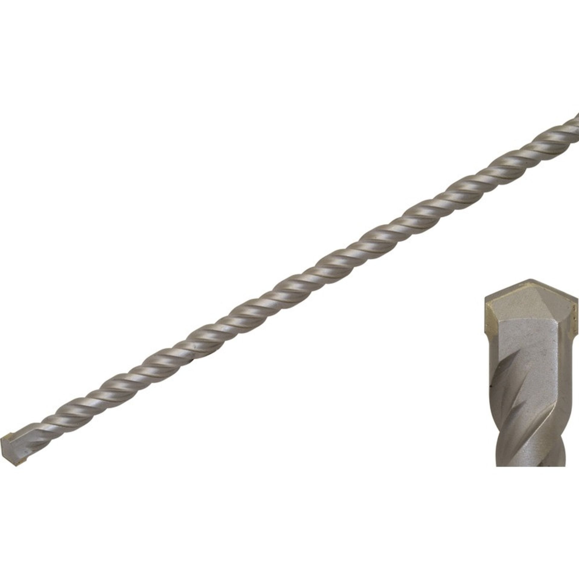 3 x Mexco 10 mm x 210 mm Masonry Hammer Drill Bit Retail 5.99 Each - Image 2 of 2