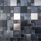 5 Square Metres - High Quality Glass/Stainless Steel Mosaic Tiles